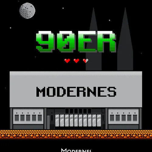 Modernes-Fassade im Super Mario Design