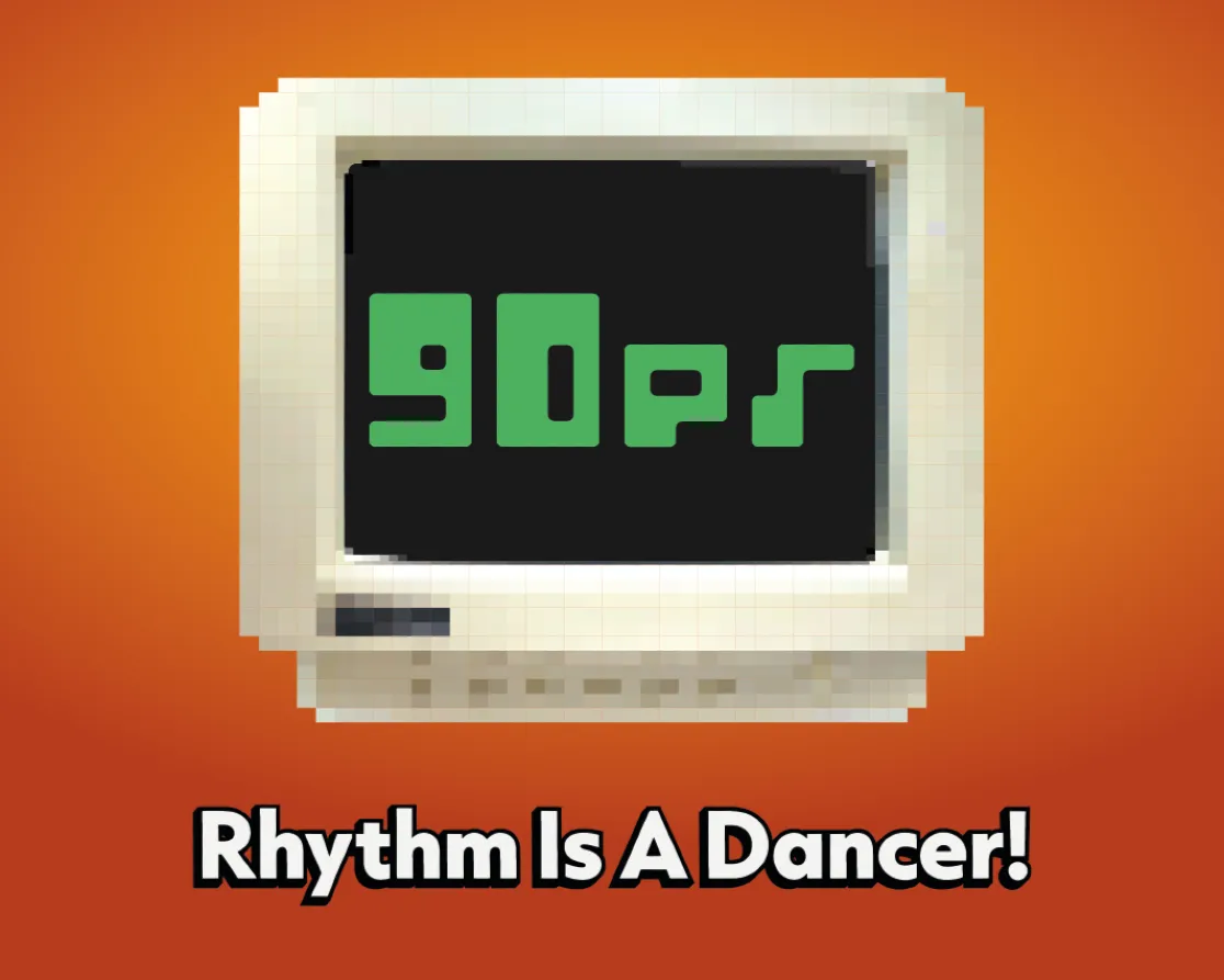 Das Logo der 90er Party